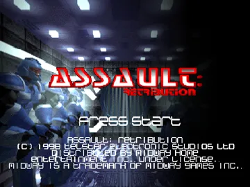 Assault - Retribution (US) screen shot title